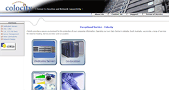 Desktop Screenshot of colocity.com